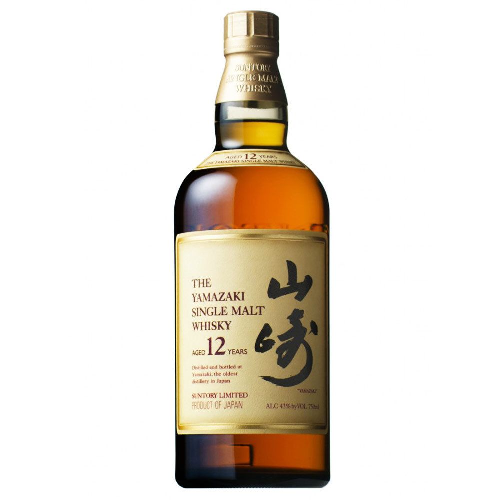 Suntory Yamazaki Single Malt Whisky 12 Year Old 750ml